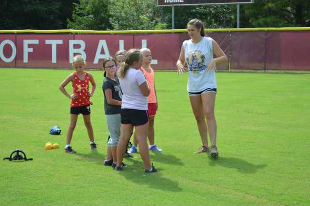 S-Softball camp pic 1