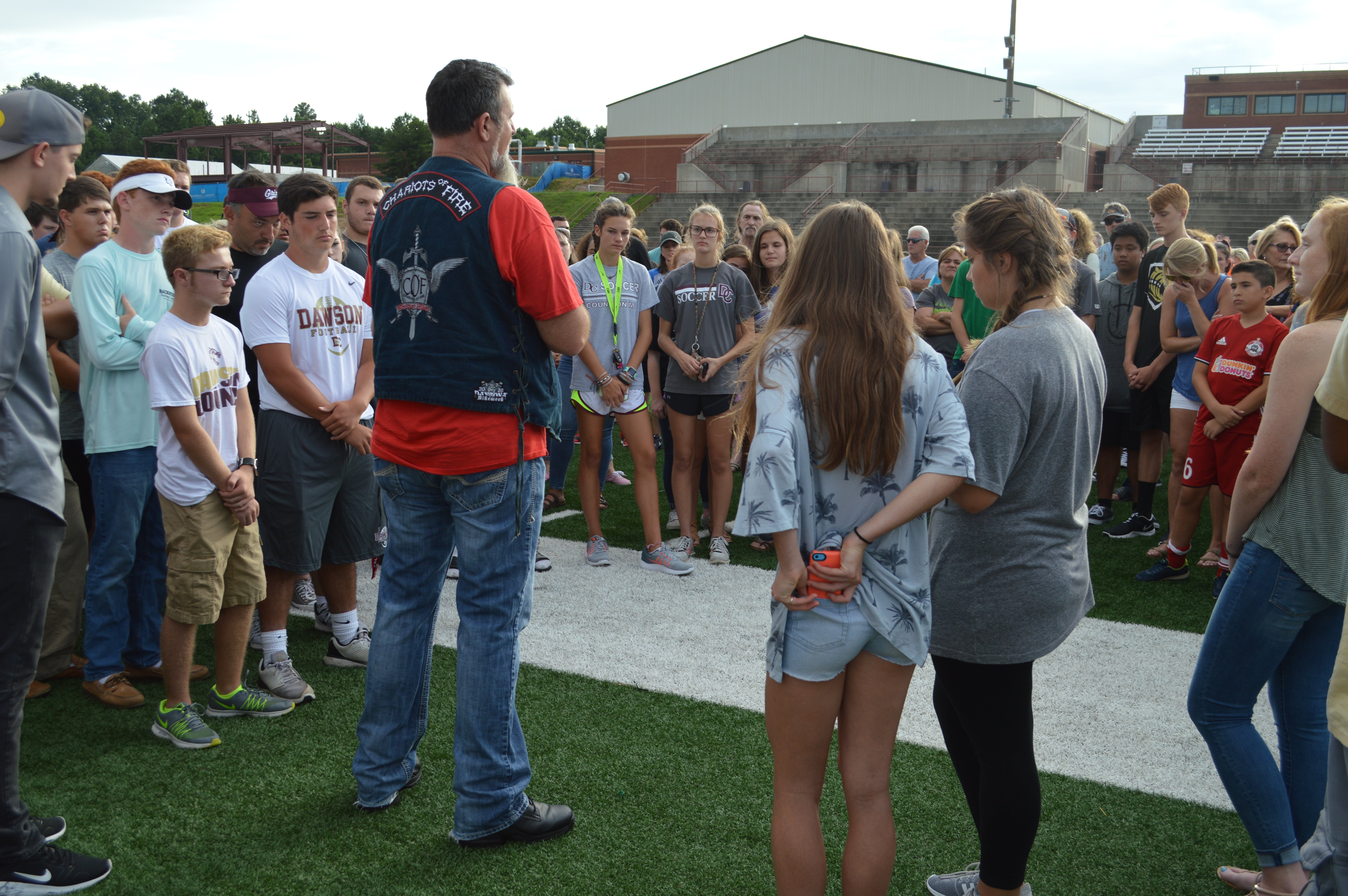 Jed Lacey vigil 1