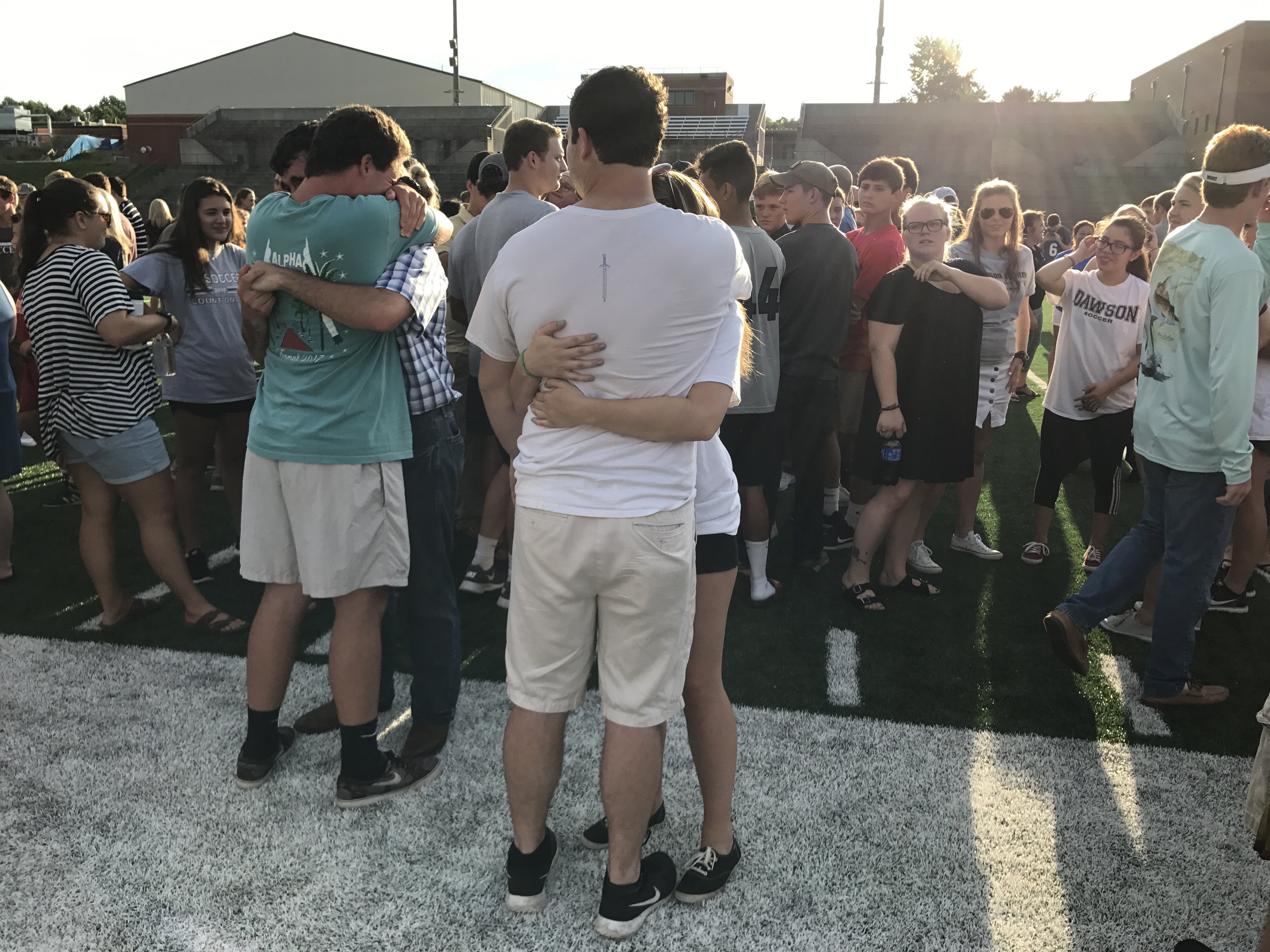 Jed Lacey vigil 3