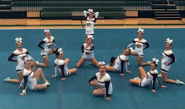 S-DCHS competiton cheerleaders