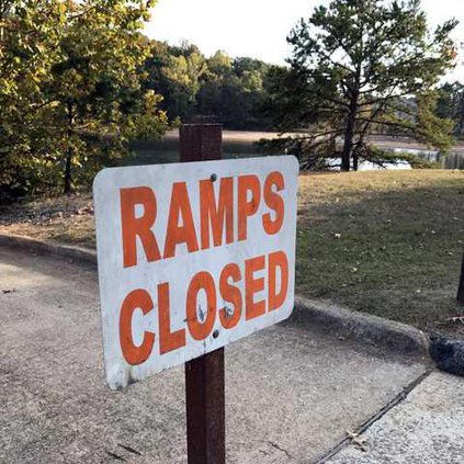 A-Drought closes ramps pic1