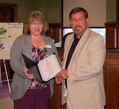 City Clerk awarded pic