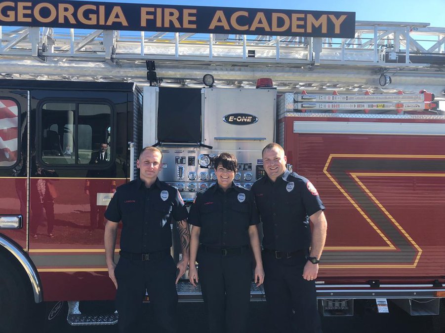 County hires 9 new firefighters with grant Dawson County News