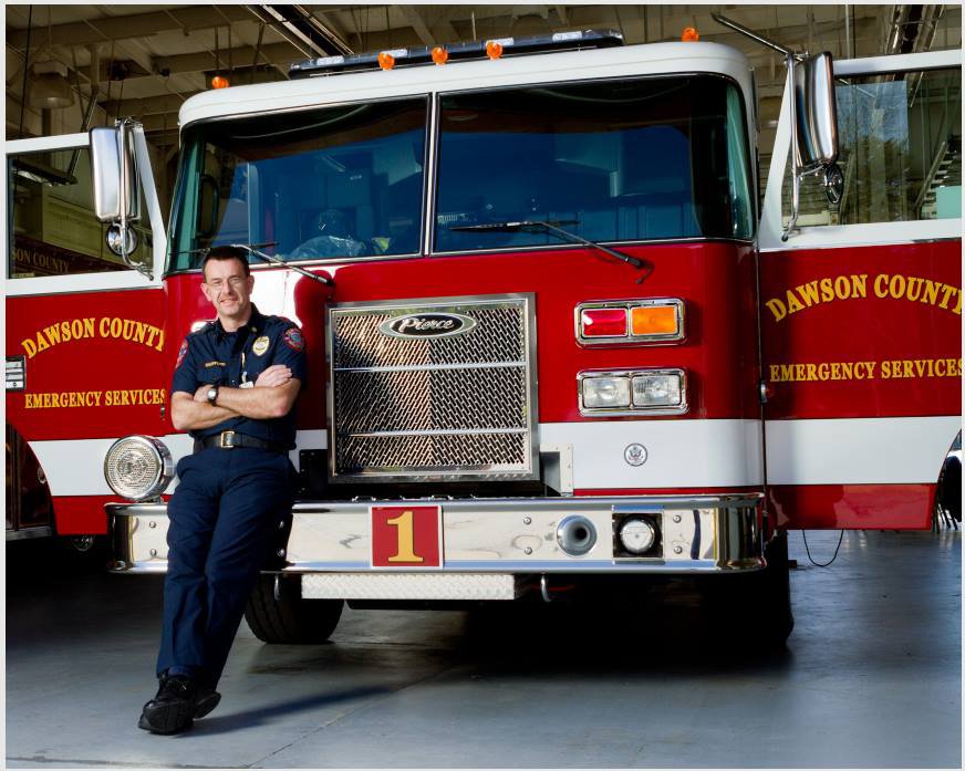 Swafford ends run as fire chief with celebration Dawson County News