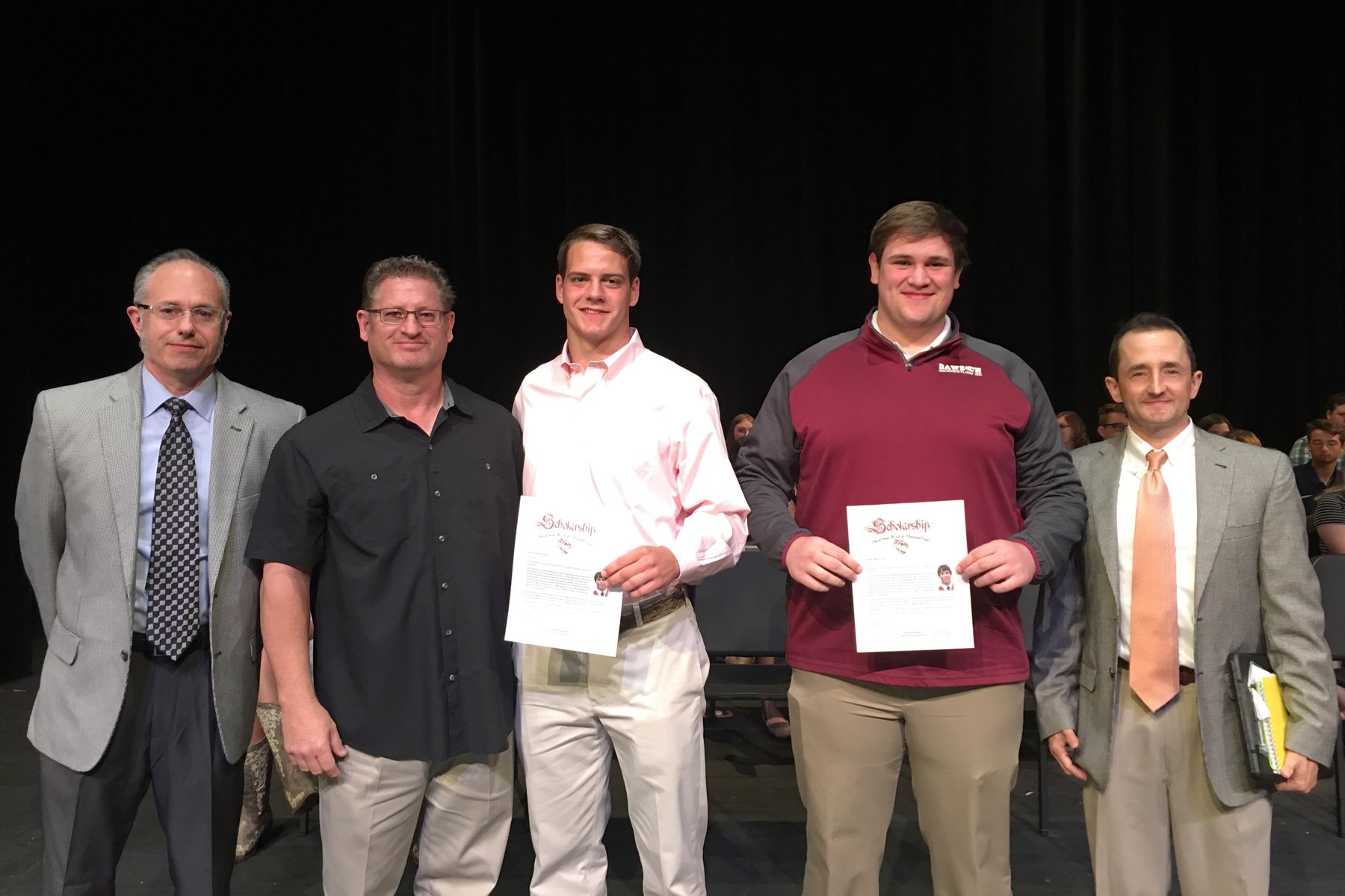 Rusty Geiger Two receive wrestling scholarship - Dawson County News