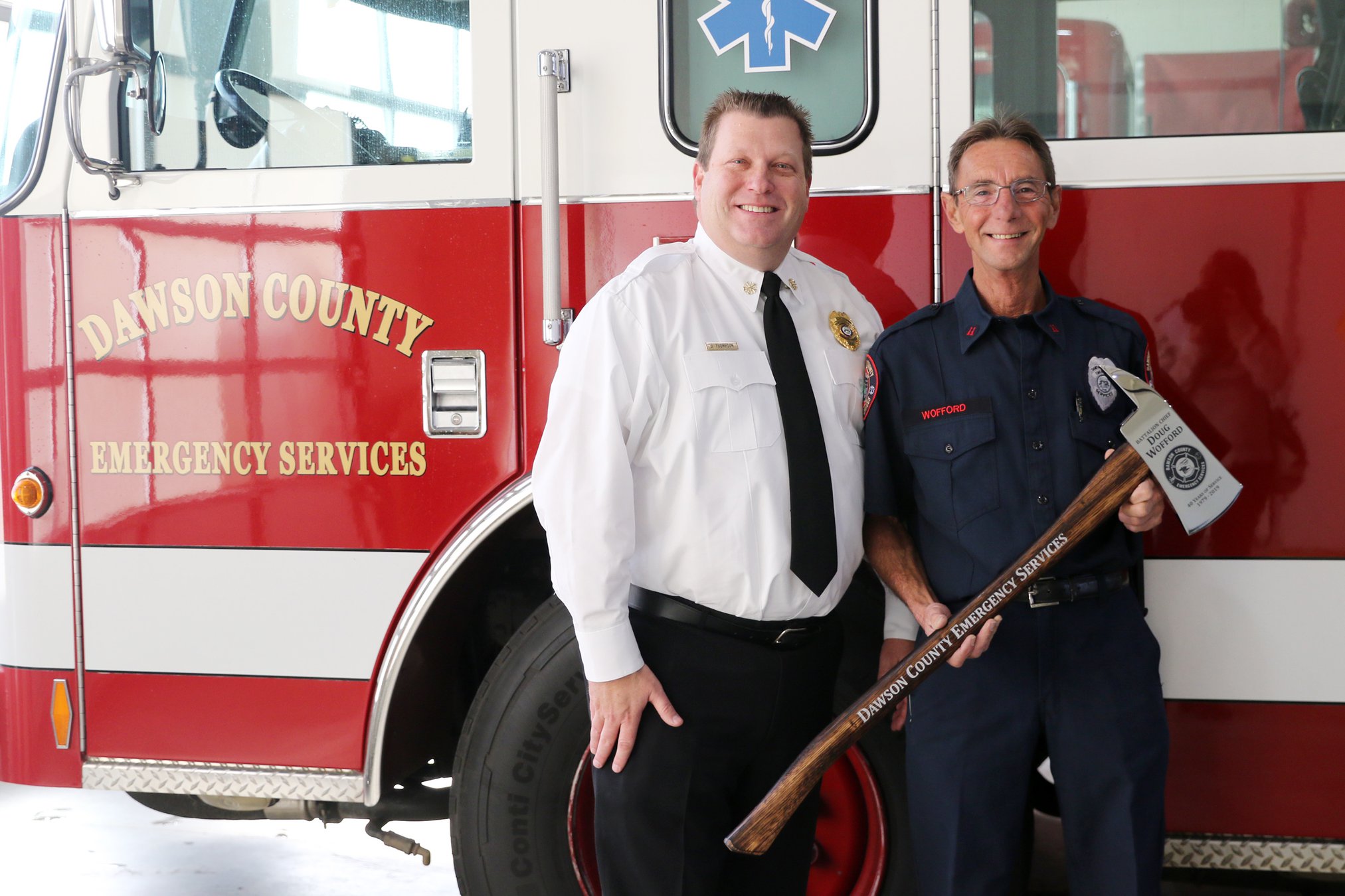 PHOTOS DCES firefighters, EMTs receive awards from peers Dawson