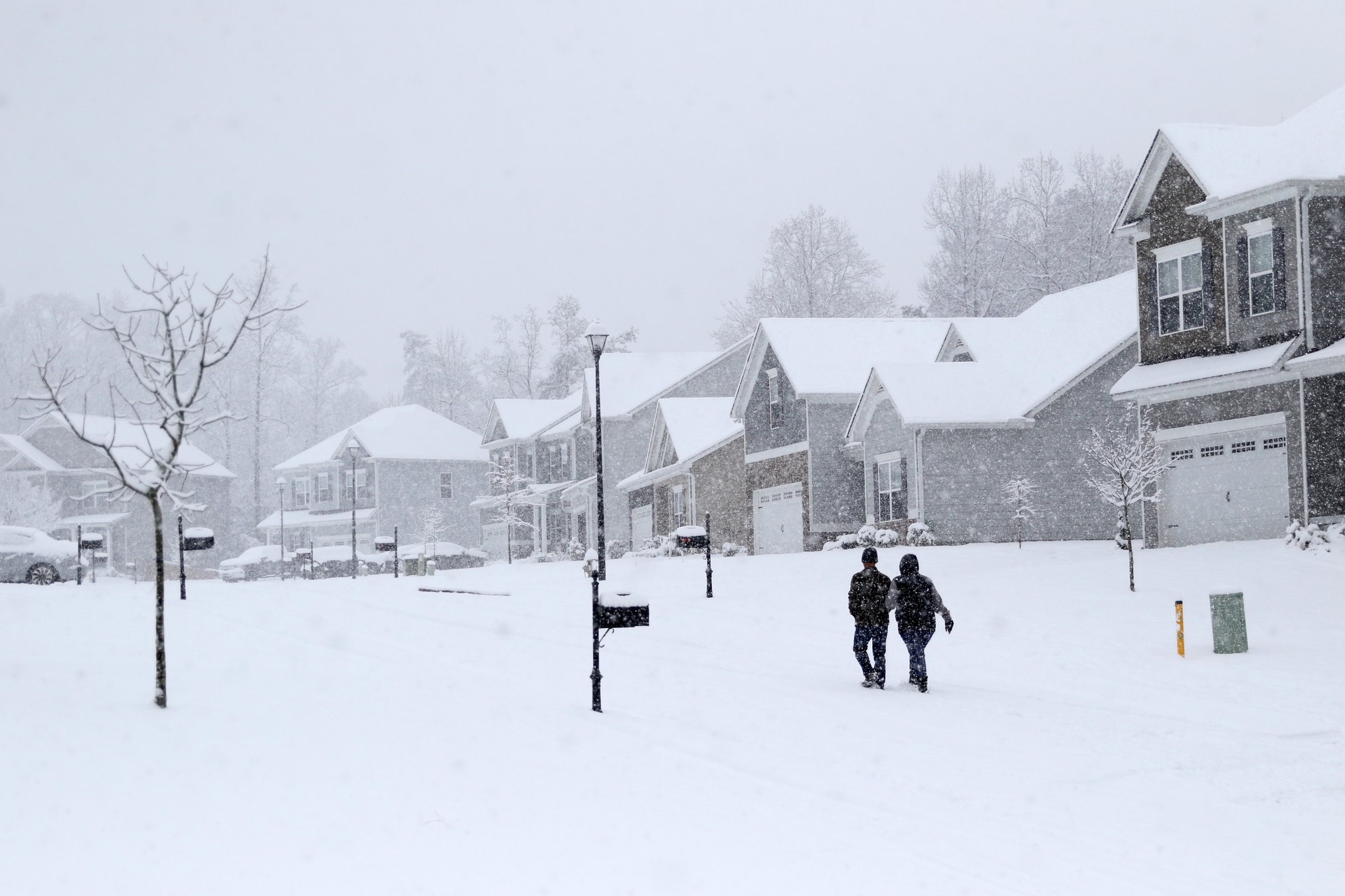 PHOTOS Dawsonville enjoys first snow day of 2020 Dawson County News