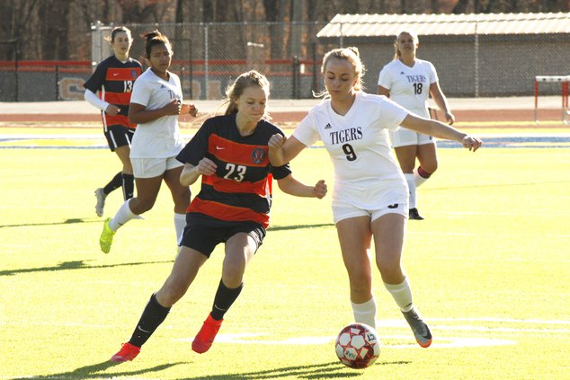 Lady Tigers soccer Feb. 21