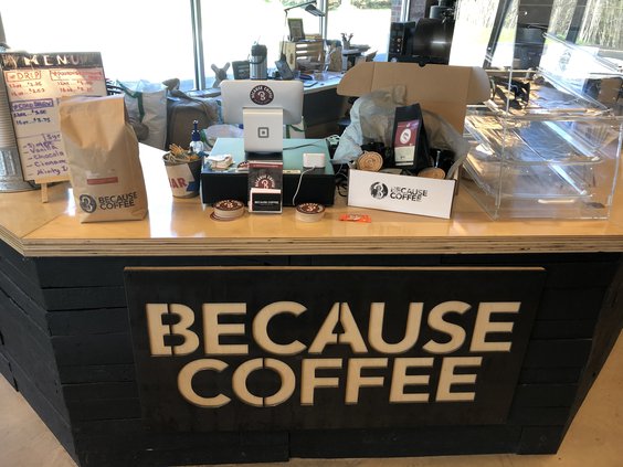 because coffee