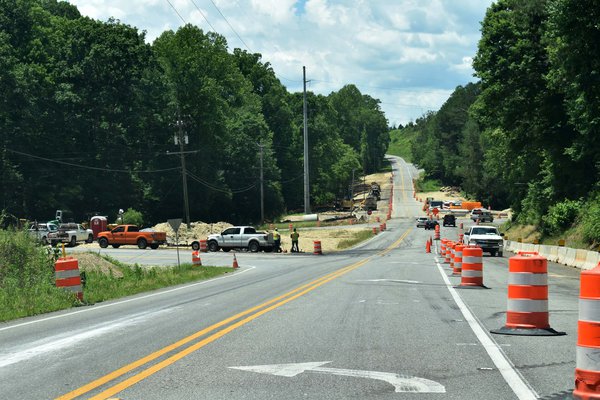 Dawson Forest Road work
