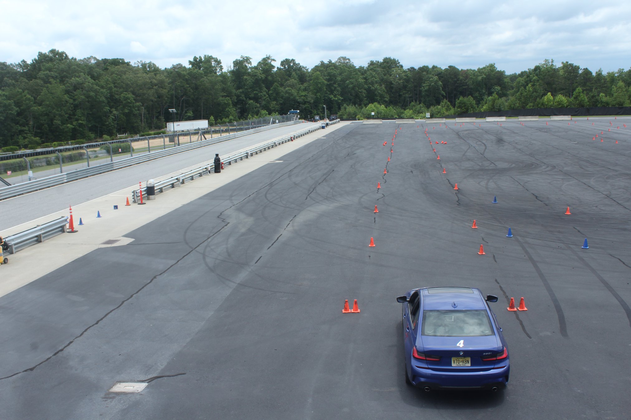 Unique defensive driving class at Atlanta Motorsports Park puts student