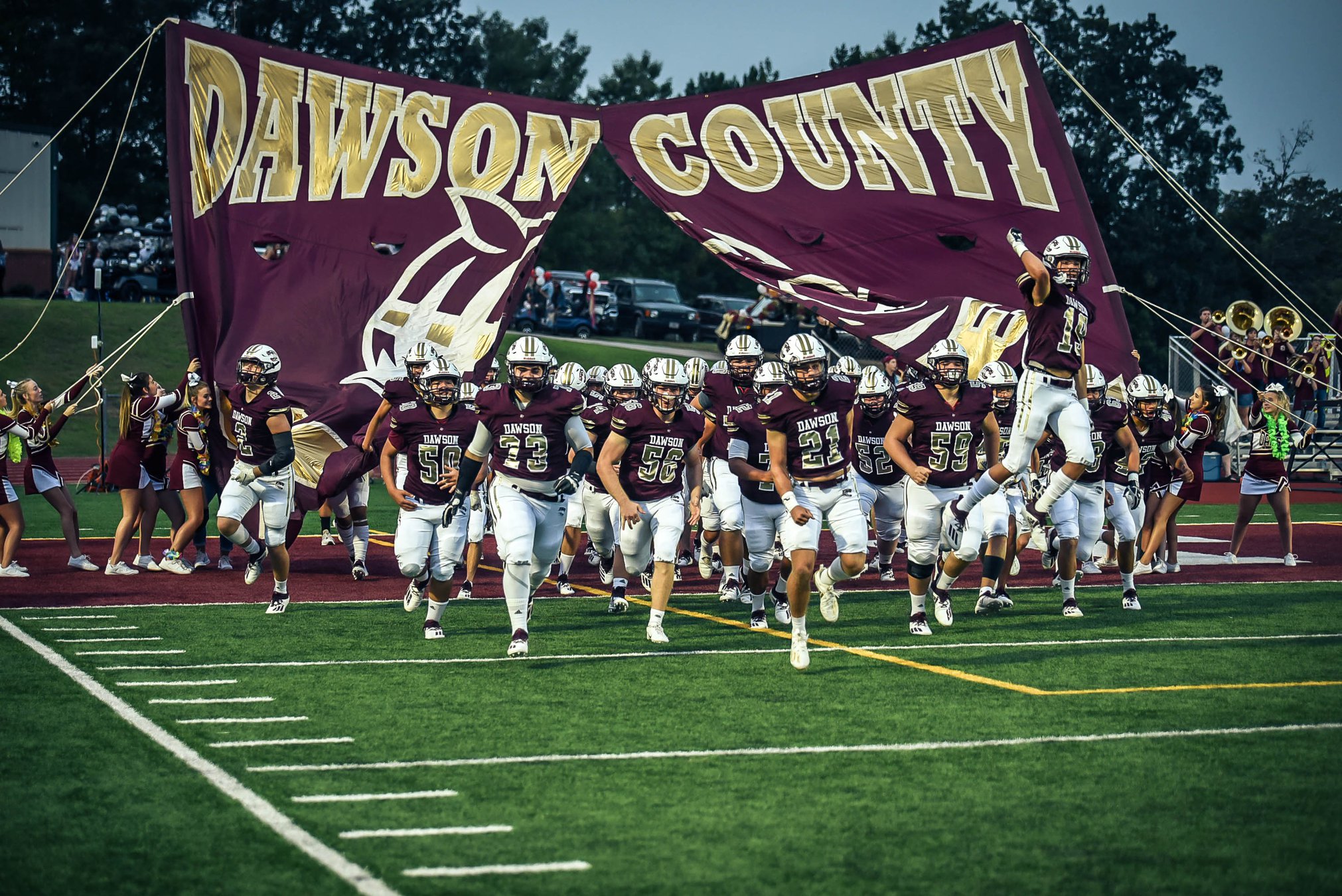 FOOTBALL PREVIEW Dawson County opens region play with redhot White