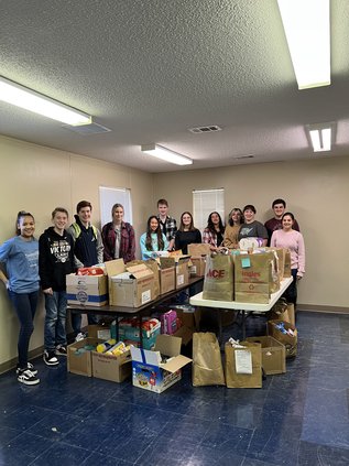 Beta club donations 2