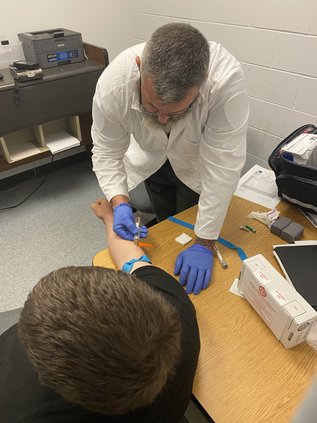 DCSO phlebotomy training