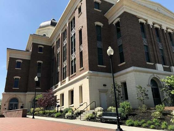 courthouse stock photo