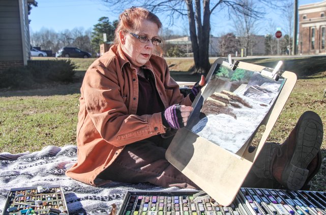 Pastel artist 1