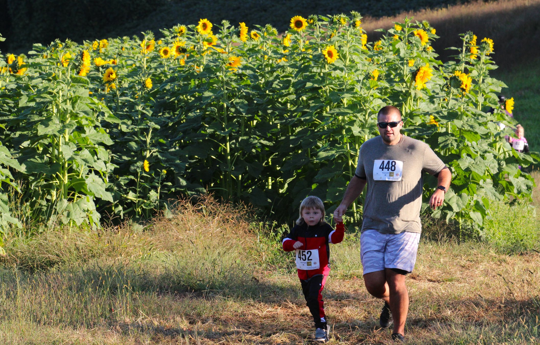 Run through fields of sunflowers during the chamber’s annual “Sunflower