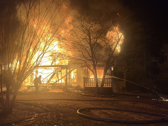 North Dawson fire 12142023