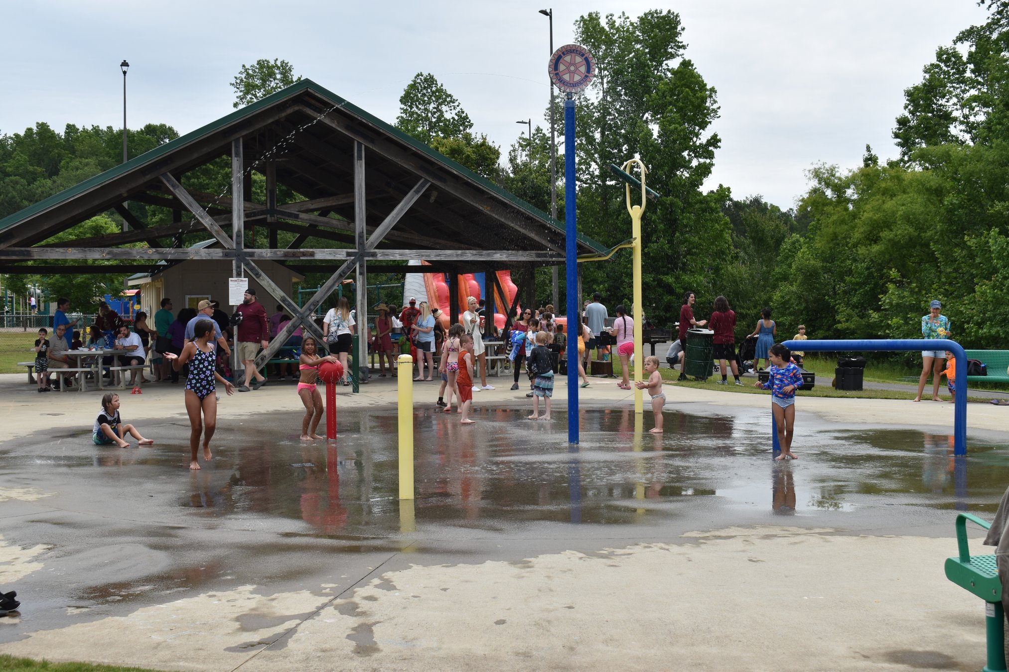 PHOTOS: Splash pad officially opens for 2024 season during annual ...