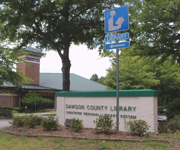 Dawson County Library stock image