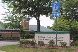 Dawson County Library stock image