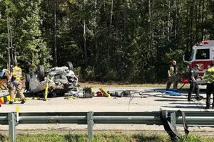 TRUCK DRIVER WRECK 1