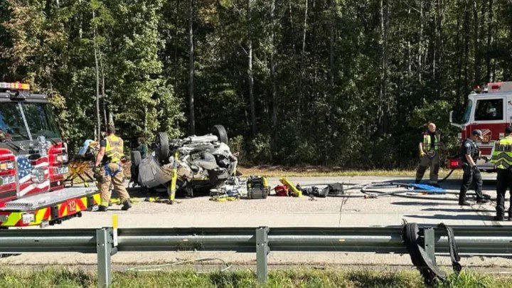 TRUCK DRIVER WRECK 1